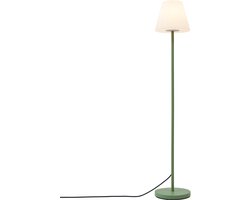 QAZQA virginia fl - Moderne Vloerlamp | Staande Lamp met kap - 1 lichts - H 135 cm - Groen - Buitenverlichting