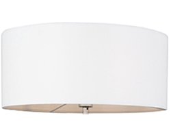 QAZQA Witte kap vloerlamp Ilse