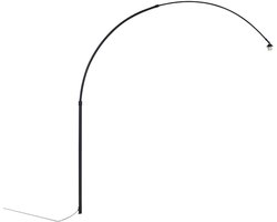 QAZQA xxl - Booglamp - 1 lichts - H 2690 mm - Zwart -