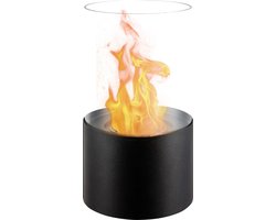 Qlima FFB 017 - Bio-Ethanol Sfeerhaard - Sfeervol Vuur -Decovuur - Terras, Patio, Balkon