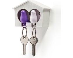 Qualy Sparrow Duo Sleutelhanger - Paars