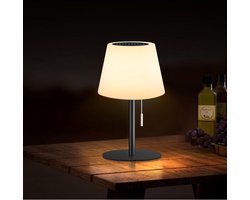 Quantixx Tafellamp - Solar - Usb-C - RGB - IP65 - Lichtsensor - Afstandsbediening