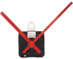 Quartz uurwerk - Nieuw Los Uurwerk Kopen en Vervangen - GWS HR 1688-31mm Klokwerk met wijzers Rood