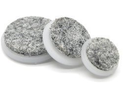 Quickclick meubel glijder ( steen en plavuizen) 25 mm (4 stuks)