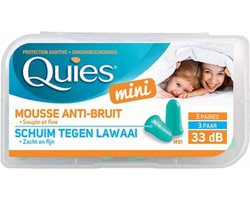 Quies Mini Schuim Anti-Ruis 3 Paar