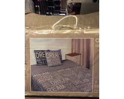 Quilt / Bedsprei 220 x 230 lichtbruin - 100% Katoen