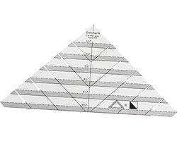 Quilten Linialen Gereedschap voor Creatieve Grids - Multifunctionele Naaien Linialen voor Driehoekige Quilts en DIY Ambachten
