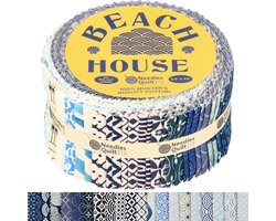 Quiltstof Stroken 6.3cm Voorgesneden 40 Delen Bundel - Katoen Stofstrips voor Quilten en Naaien