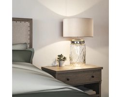 Quintiesse LED Tafellamp Sola | E27 60W 3000K 720Lm 830 | Polished Nickel