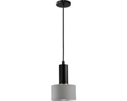 QUVIO Hanglamp modern / Plafondlamp / Sfeerlamp / Leeslamp / Eettafellamp / Verlichting / Slaapkamer lamp / Slaapkamer verlichting / Keukenverlichting / Keukenlamp - Minimalistisch van aluminium - Diameter 12 cm