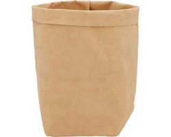 QUVIO Plantenzak  / Bloempotten voor binnen / Bloempotten / Plantenbak / Tuinieren / Moestuin - Uitwasbaar - Bruin