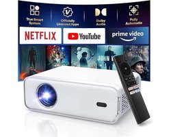 Quvo® Mini beamers - Projector - Mini beamer - Wit - 22cm x 17cm x 8cm