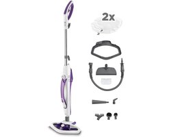 Quvo® Stoomreiniger badkamer - Stoomreiniger - Stoomreinigers - Paars - ‎32cm x 20cm x 112 cm