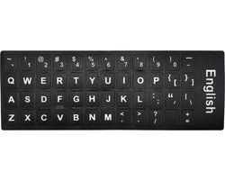 Qwerty Toetsenbord Sticker