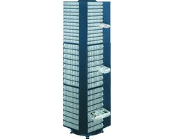 RAAC tbh v/ladekast 150, staal, bl, (hxbxd) 1760x680x680mm