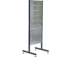 Raaco Dubbelzijdig rek met 4 + 2 panelen