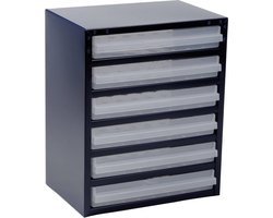 Raaco Metalen Ladekast - 6 lades - 255 x 357 x 435 mm