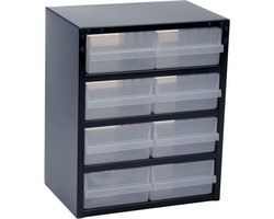Raaco Metalen Ladekast - 8 lades - 225 x 357 x 435 mm