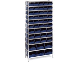 Raaco Rek met 48x mix bak galva/bl 48-31