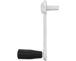 Raamslingerhendel Metalen Handgreep - Raambediening Zeshoekig - Zonwering Aanpassen - Ergonomische Zeshoekige Grip - 13 x 9.5 x 3 cm