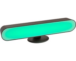 Rabalux - Tafellamp - RGB lamp - Decoratief - Afstandsbehandeling - LED 3W - USB - IP20 - Zwart