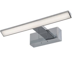 Rabalux - wandlamp - badkamerlamp, vermogen 6W, natuurlijk wit 4000K, IP44. chroom, Loric