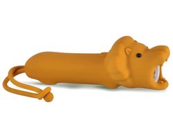 Rabbit & Friends - Kinder zaklamp leeuw silicone - Lamp, leeslamp, campinglamp, tentlamp, zaklamp met dim functie