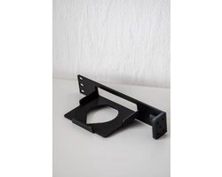Rackmount houder - Netwerk kast houder - Netwerk organiseren - 10 en 19 inch compatibel - 1U - Geel