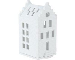 Räder Living lichthuis bakstenen huis porselein 7,5x8x16 cm design