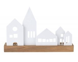 Räder, Theelichthouder stadsgezicht