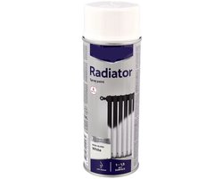 Radiator spuitverf | 400 ml | Hittebestendig| wit