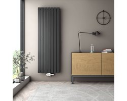 Radiatorconnect Madrid Design Radiator Antraciet 300 x 1600 mm – Verticale Wandradiator