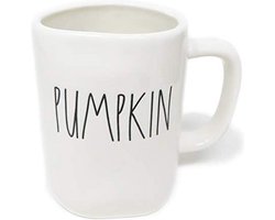 Rae Dunn - mok - grote mok - herfstmok - pompoen mok - herfst deco - farmhouse decoratie - keuken - servies