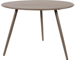 Rafael bijzettafel taupe 60 cm