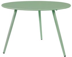 Rafael bijzettafeltje Ø60x41 cm staal - groen