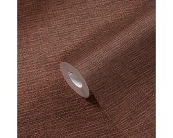 RAFFIA STIJL BEHANG | Vlechtwerk - rood bruin - A.S. Création Desert Lodge