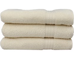 Rainbow Collection handdoek crème set van 5 stuks 50x90cm 500gr