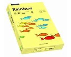 Rainbow gekleurd papier A4 80 gram 12 lichtgeel 500 vel