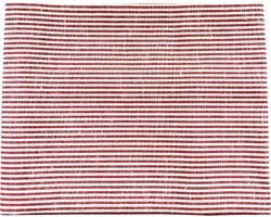 Rakel tafelloper stripe red - set van 2