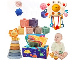 RALA Montessori babyspeelgoedset - Voor baby's vanaf 6 maanden - BPA-vrij