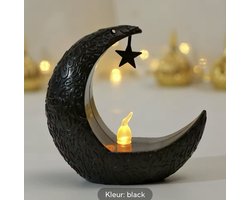 Ramadan Decoratie Ster Maan LED Kandelaar Lamp voor Ramadan Kareem Islamitische Moslim Home Decor Lamp Eid Mubarak Party Geschenken