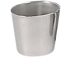 Ramekin Vorm - Kleine Kom - Desserts Maken - Naadloze Constructie - 8 cm - Beige