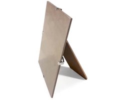 Randloos Fotolijstje - 15 x 20 cm - Helderglas - Randloze Fotolijst met Standaard