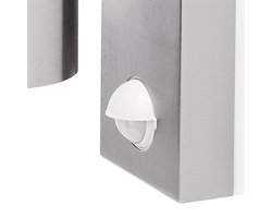 Ranex Duo - Wandlamp - 2 lichts - D 120 mm - Staal