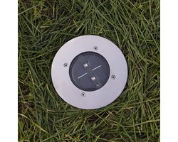 Ranex Jorden Grondspot - 1 stuk - IP44 - Ø 140 mm - RVS