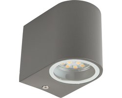 Ranex LED-wandlamp 3 W grijs 5000.332