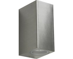 RANEX MIKA WANDLAMP MET LEDLAMPEN OUTDOOR RVS MIKA 5000.465