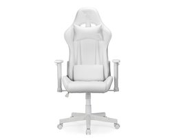 Ranqer Felix - Gamestoel - Gaming Chair / Gaming Stoel - Ergonomische Bureaustoel - Verstelbaar armleuningen - Wit