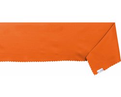 Raved Oranje Polyester Tafelkleed  140 cm x  180 cm - Kreukvrij