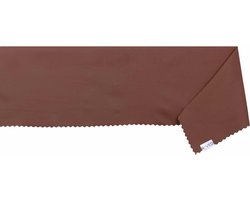Raved Tafelkleed – 140 cm x 260 cm – Bruin Polyester – Kreukvri